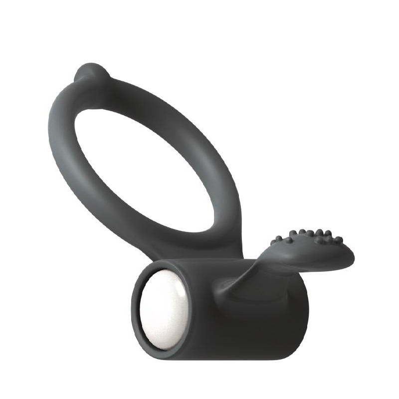 Cockring Vibrant Dorcel Power Clit - Noir Taille unique - Dorcel - Vibrateurs