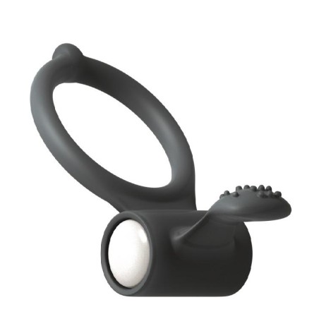 Cockring Vibrant Dorcel Power Clit - Noir Taille unique - Dorcel - Vibrateurs