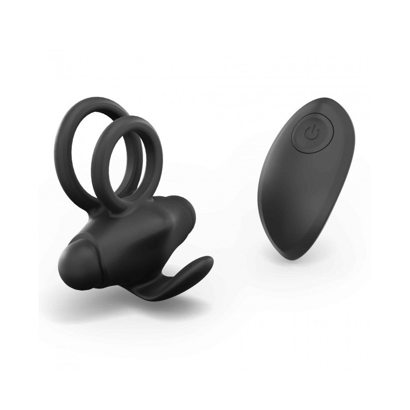 Cocking Vibrant Mr et Mrs Vibe - Noir Taille unique - Love to Love - Vibrateurs