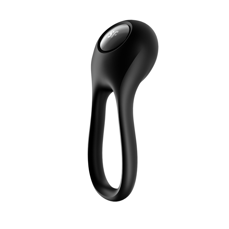 Cockring  Satisfyer Majestic Duo - Noir Taille unique - Satisfyer - Vibrateurs