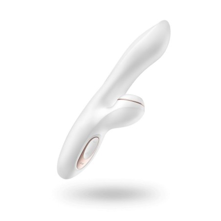 Stimulateur vibromasseur Satisfyer Pro G-Spot Rabbit - Blanc et Or rose  - Satisfyer - Vibrateurs