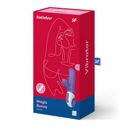 Vibromasseur Satisfyer Vibes Magic Bunny - Violet Taille unique