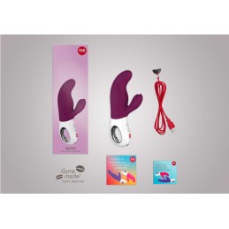 Miss Bi - Vibromasseur rabbit puissant - Violet Taille unique