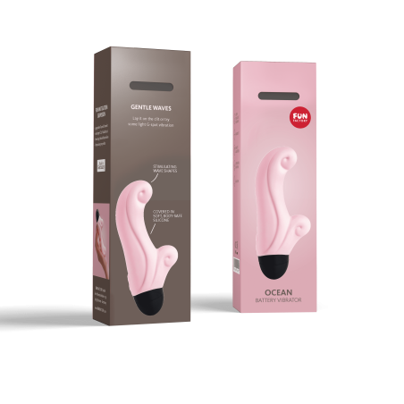 Ocean - Mini Vibromasseur rabbit - Baby rose Taille unique - Fun Factory - Vibrateurs