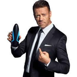 MasTaille uniquerbateur Satisfyer Men one - Noir et Bleu