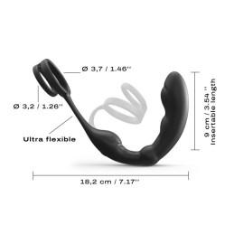 Stimulateur de prostate Dorcel P-Ring - Noir Taille unique