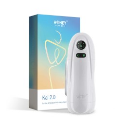 Kai 2 - MasTaille uniquerbateur Vibrant é Succion Automatique  - Honey Play box - Jouets sexuels pour hommes