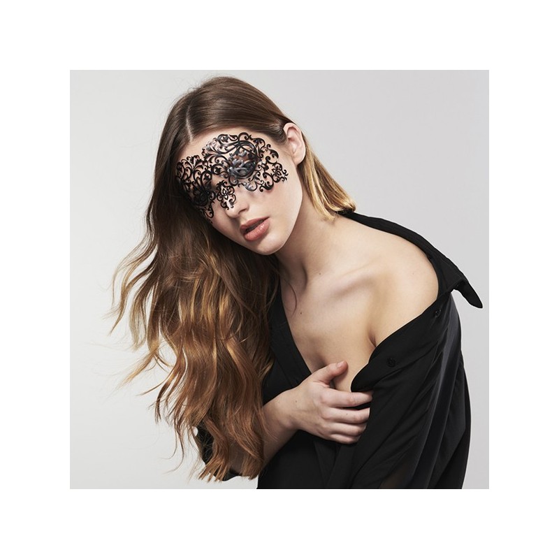 Masque Dalila - Noir Taille unique - Bijoux Indiscrets - Masque