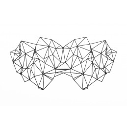 Masque Kristine - Noir Taille unique