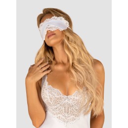 Masque blanc Amor Blanco Taille unique - Obsessive - Masque