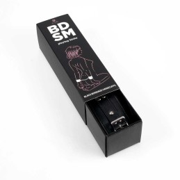 Menottes de bondage noires - Secret play - BDSM collection Taille unique