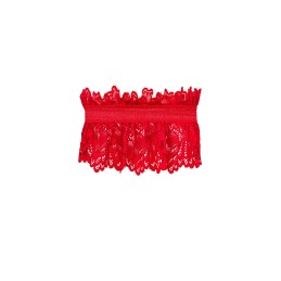 Jarretiére rouge Amor Cherris Taille unique