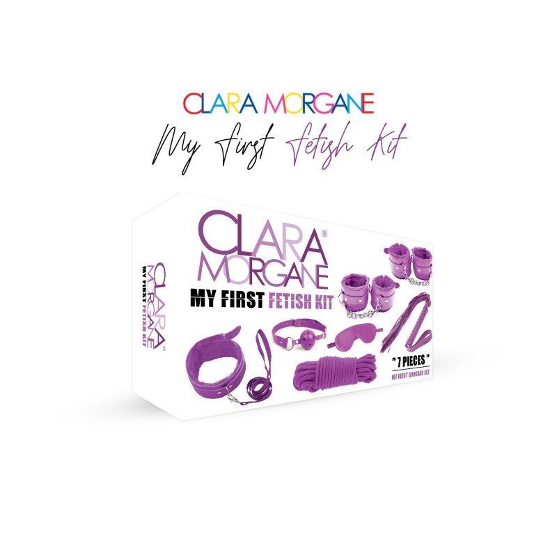 My first Fetish Kit Clara Morgane - Violet Taille unique - Clara Morgane - Masque