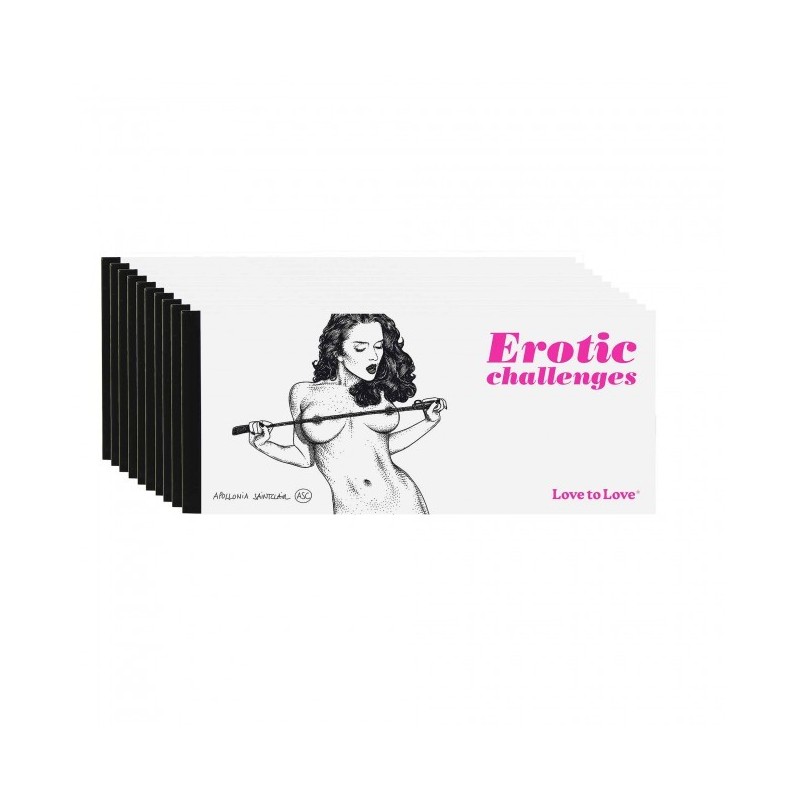 Chequier Erotic challenges par Apollonia Saintclair Taille unique - Love to Love -