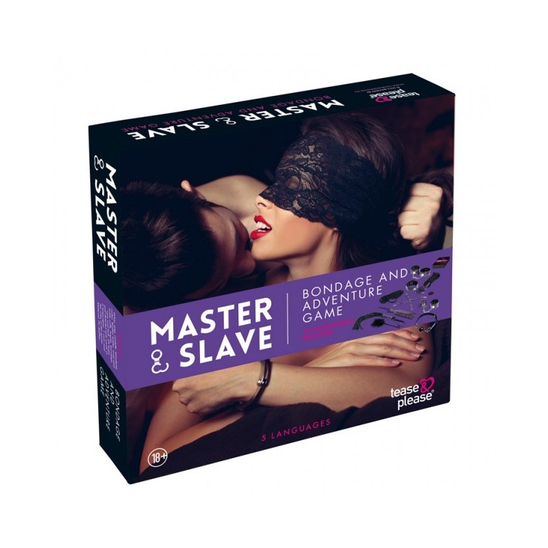 Kit BDSM Master and Slave Premium - Violet Taille unique - Tease & Please -
