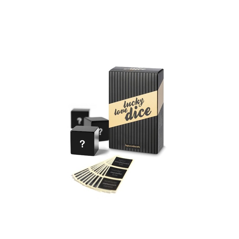 Dés Lucky Love Personnalisables  - Bijoux Indiscrets -
