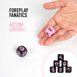 Jeux de deux dés foreplay fanatics ! Dice lovers ! Taille unique