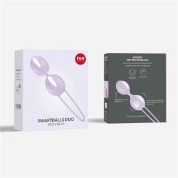 Smartballs duo - Boules de Geisha - Blanc et lilas Taille unique