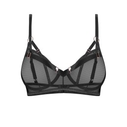 Euridia soutien-gorge complet - Noir XL/XXL - Obsessive Freedom - Lingerie Femme