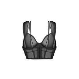 Nuites top - Noir XXL/XXXL - Obsessive Exquisite - Lingerie Femme