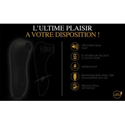 Le Maxi stimulateur clitoridien - Noir Taille unique