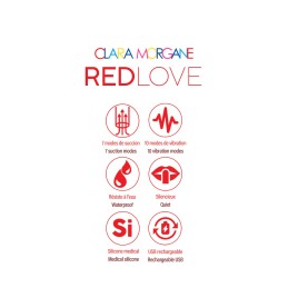 Red love - Stimulateur clitoridien Taille unique