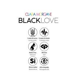 Black love - Stimulateur clitoridien Taille unique