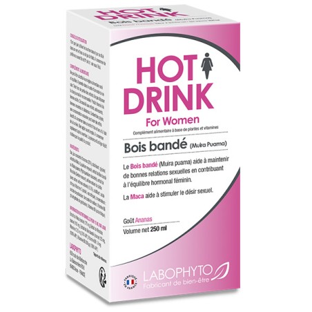 HotDrink Bois bandé Femme - 250 ml Taille unique - Labophyto - Stimulants