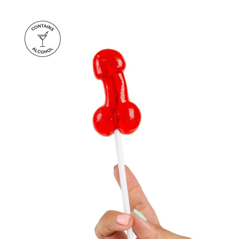 SUCETTE PéNIS DAIQUIRI FRAISE AVEC ALCOOL  - Secret Play - Goodies