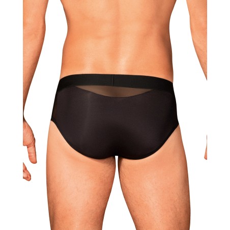 Boldero slip - Noir S/M - Obsessive - Lingerie Homme