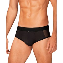 Boldero slip - Noir S/M - Obsessive - Lingerie Homme