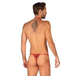 Mr Merrilo - String et n?ud papillon Rouge Taille unique - Obsessive - Lingerie Homme