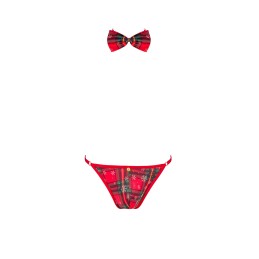 Mr Merrilo - String et n?ud papillon Rouge Taille unique