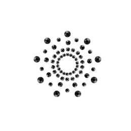 Mimi - Bijoux de seins Strass - Noir  - Bijoux Indiscrets - Lingerie Femme