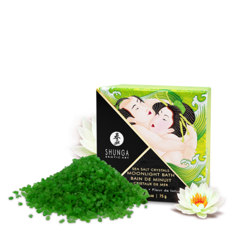Sels Bain de Minuit - Fleur de lotus uniques Taille unique - Shunga - Pour la salle de bain
