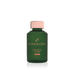 Huile de bain sensuelle avec 300 mg de CBD - 100 ml Taille unique - High On Love - Pour la salle de bain