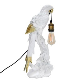 Lampe perroquet coloris blanc