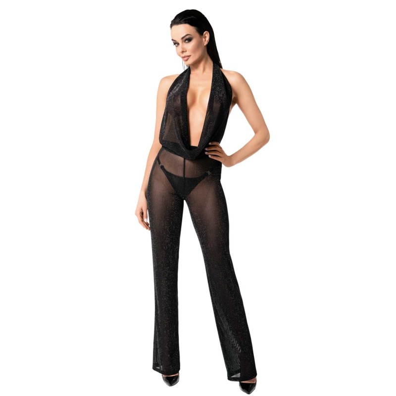 Combinaison Luminara XXXL - Noir Handmade - Lingerie Femme