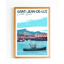 Affiche Saint-Jean-de-Luz...