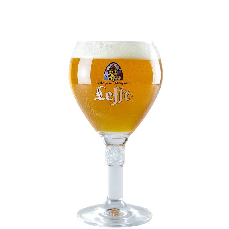 Verre à bière Leffe 33 cl avec design élégant pour dégustation