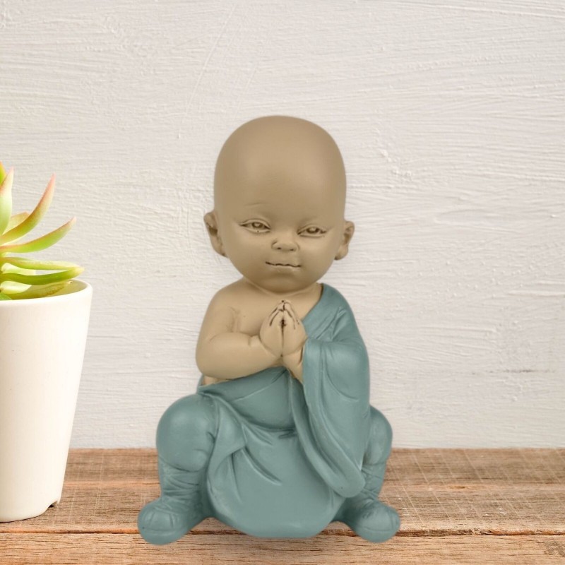 Figurine Bouddha GongFu Zen en méditation – décoration Feng Shui et ambiance spirituelle