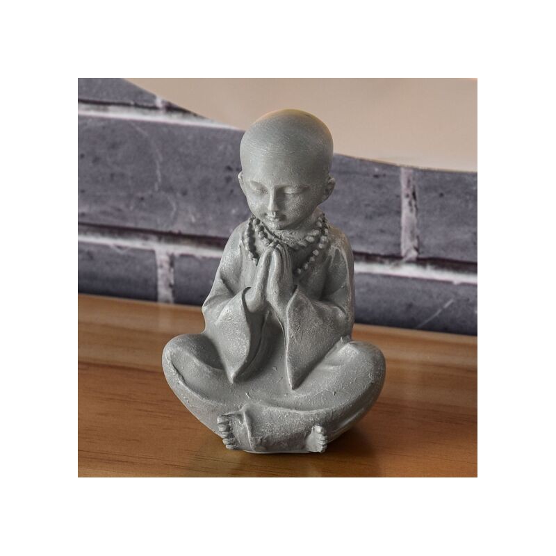 Figurine Bouddha GongFu 3 en résine - décoration Feng Shui zen et spirituelle pour ambiance relaxante