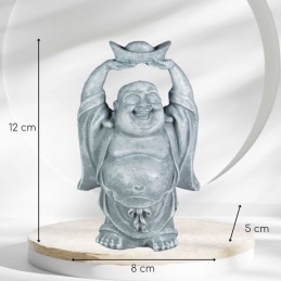 Statuette Bouddha Rieur Porte-Bonheur Feng Shui - Décoration Zen pour intérieur apaisant