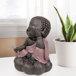 Statuette Bouddha Cogitation en Méditation - Idéal pour Décoration Zen et Feng Shui